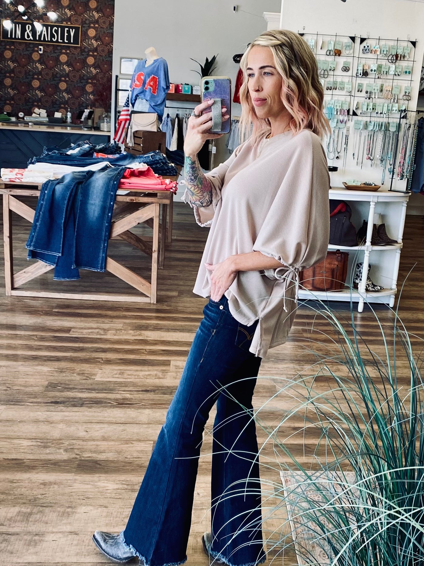 Laurel Puff Sleeve Tee
