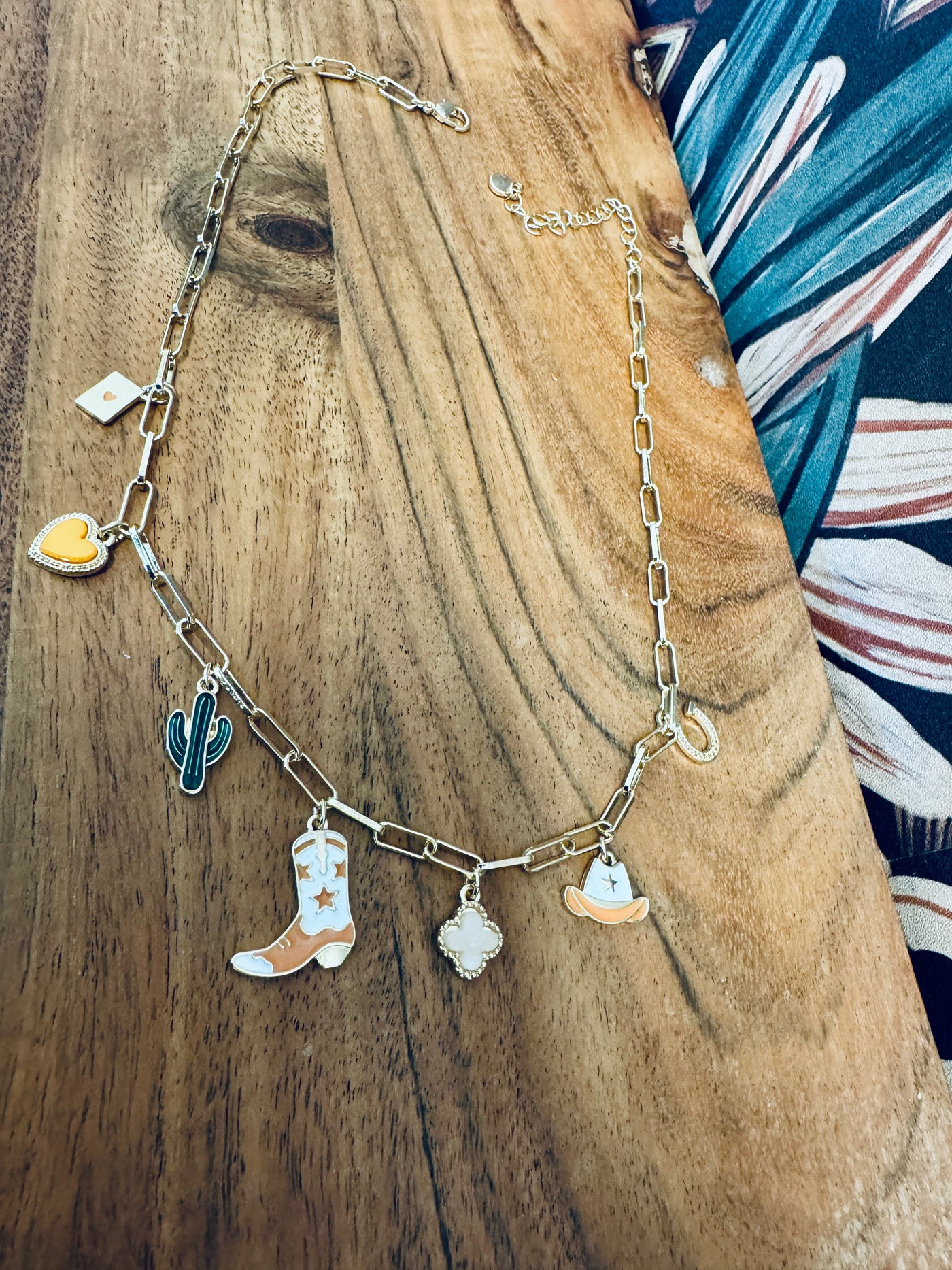 Western Charmed Necklace
