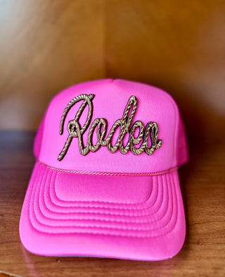 Rope Stitched Rodeo Hat