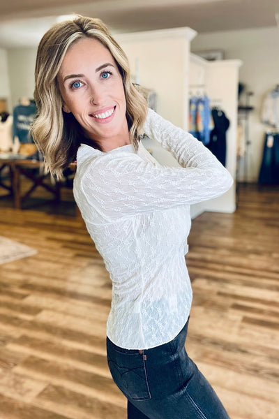 Colette Mesh Long Sleeve