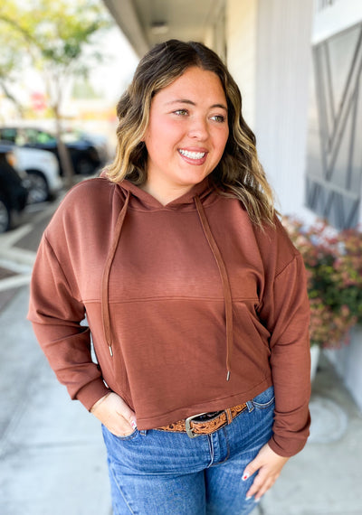 Cara Cropped Pullover