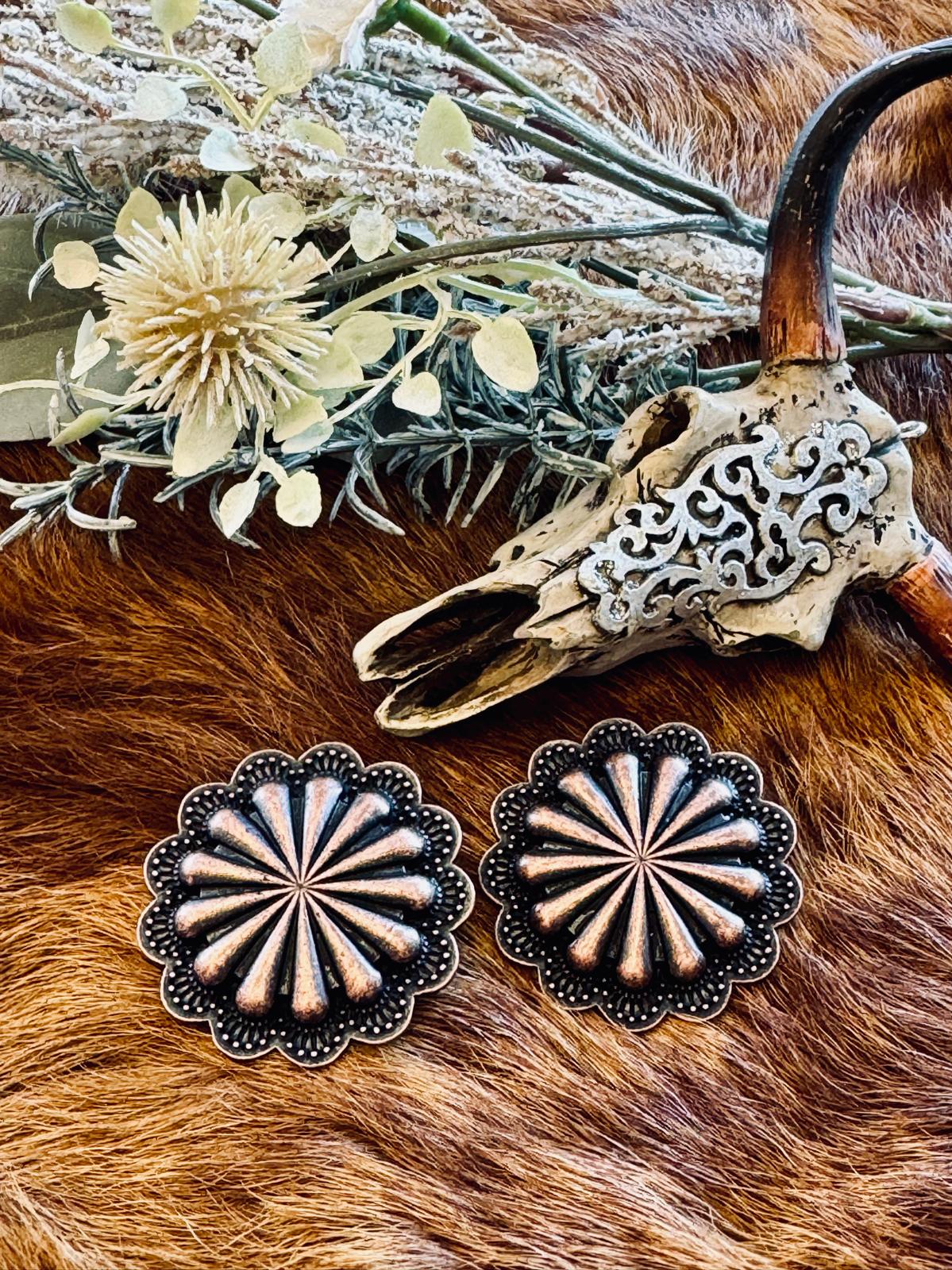 Concho Earrings