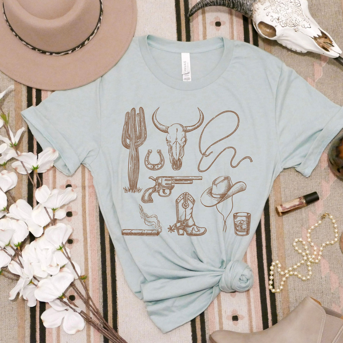 Wild West Tid Bits Graphic Tee