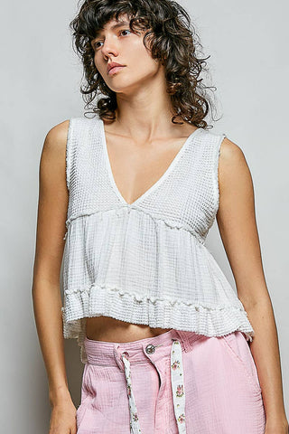 Flora Crop Tank
