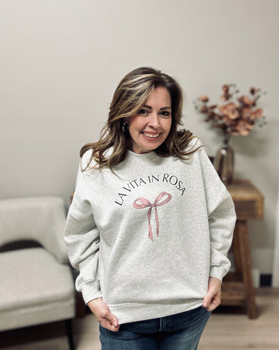 Adeline Bow Sweatshirt