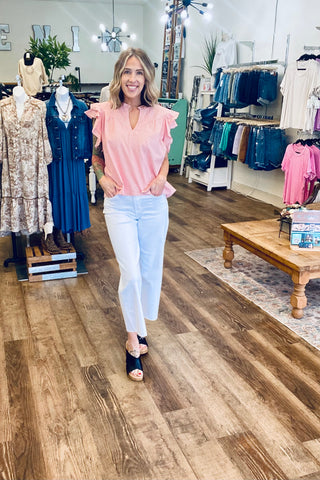 Nautical Wide Leg Pant