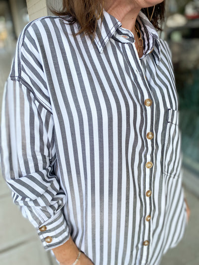 Pin Stripe Blouse