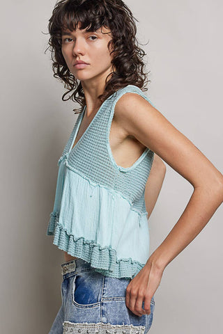 Flora Crop Tank