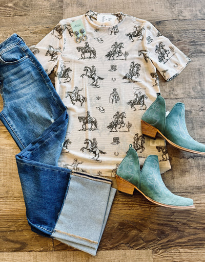 Round Up Mesh Top