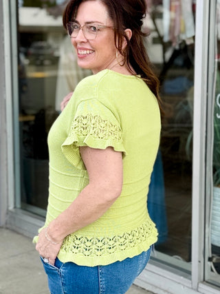 Calico Crochet Sweater