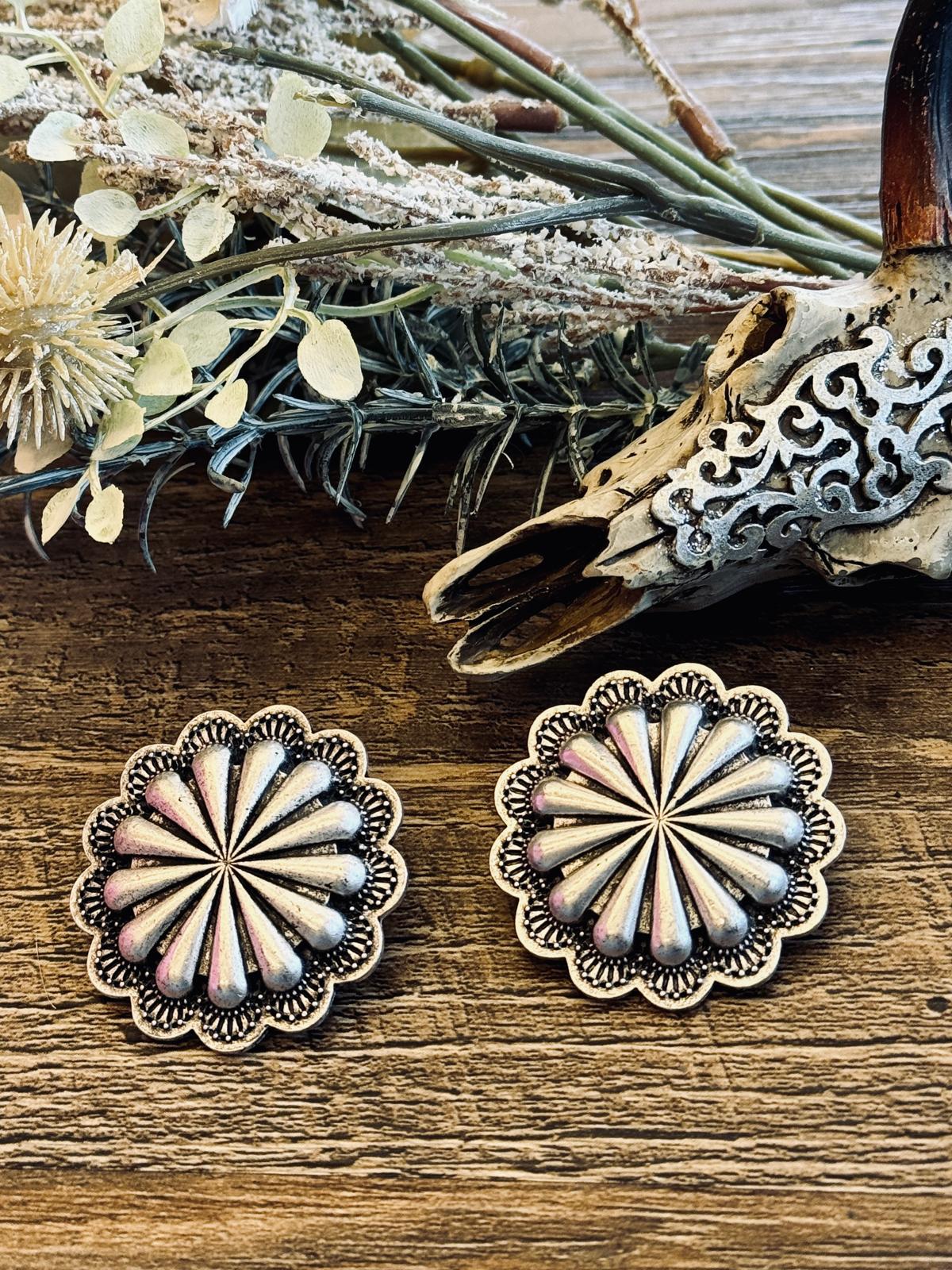 Concho Earrings