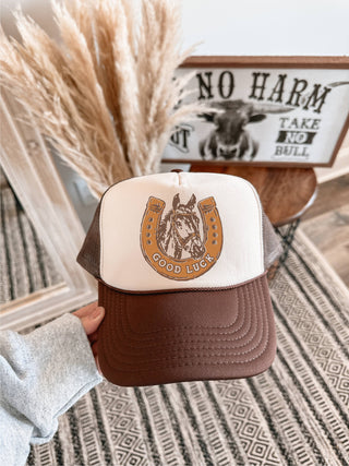 Lucky Horse Trucker Hat