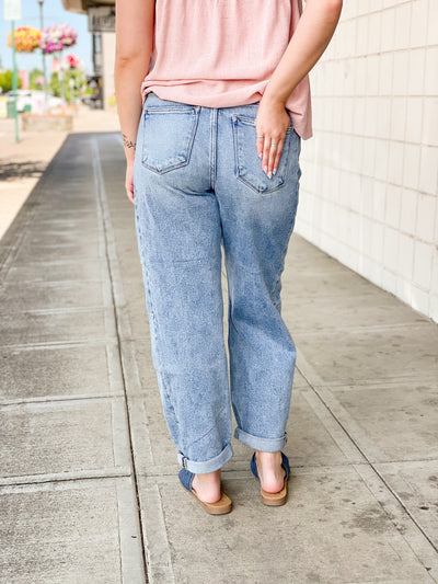 Oaklyn  Barrel Jean