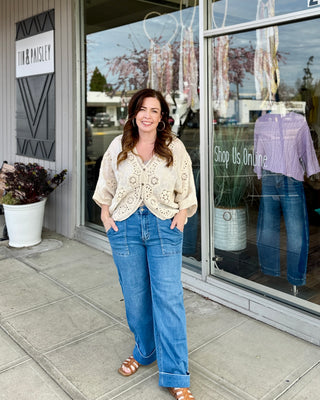 Free Bird Quarter Sleeve Cardigan