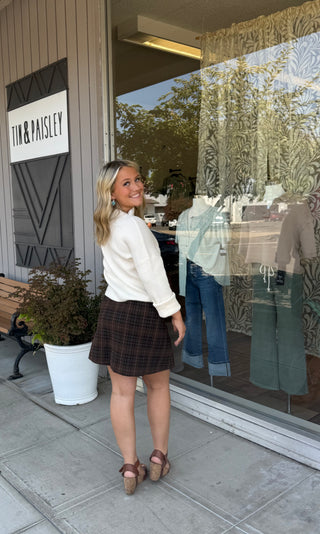 Marlow Plaid Skirt