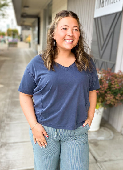 Kelsey V-Neck Tee