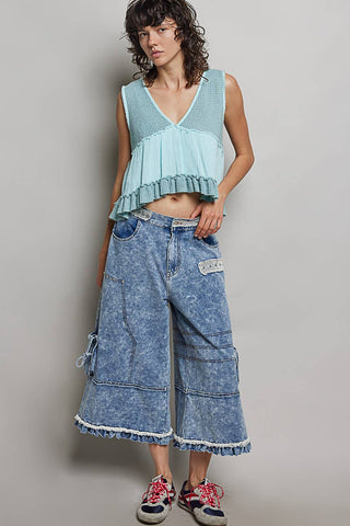 Flora Crop Tank