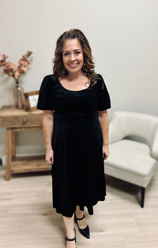 Juliette Velvet Dress