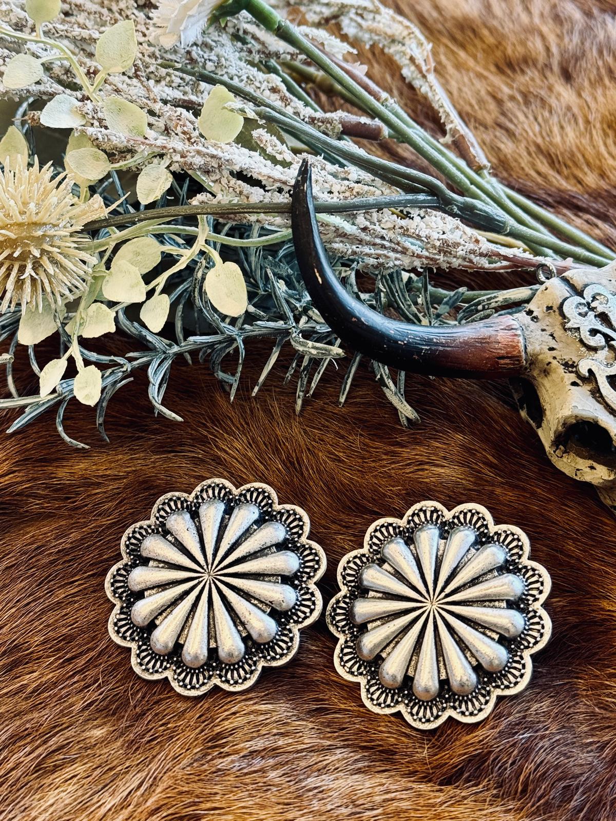 Concho Earrings