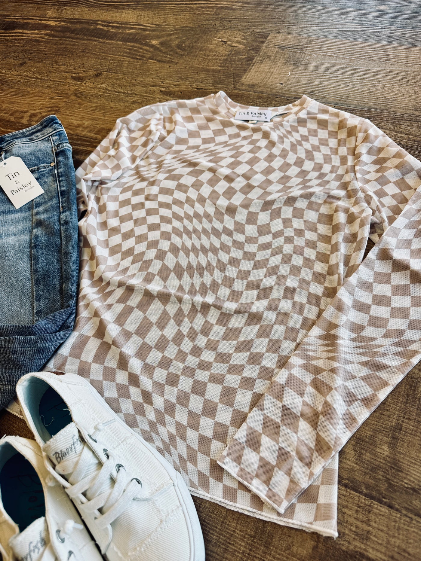 Check Mate Mesh Top