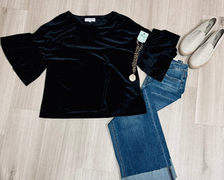 Gabriella Velvet Top
