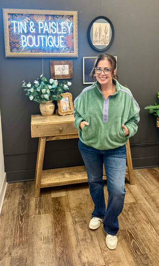 Sage Advice Fleece Pullover