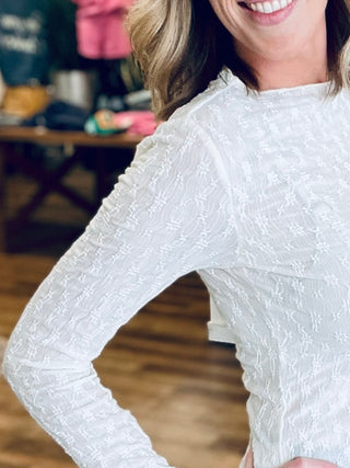 Colette Mesh Long Sleeve