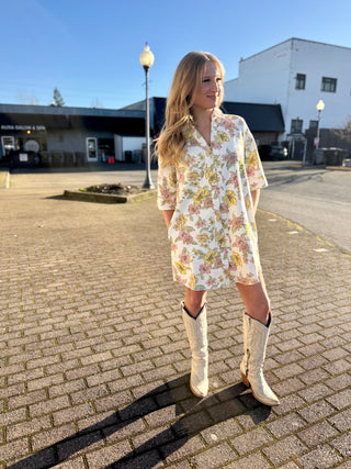 Carly Collared Dress