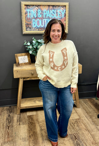 Horseshoe Knit Sweater