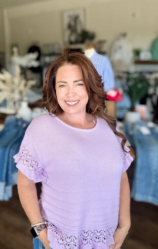 Calico Crochet Sweater