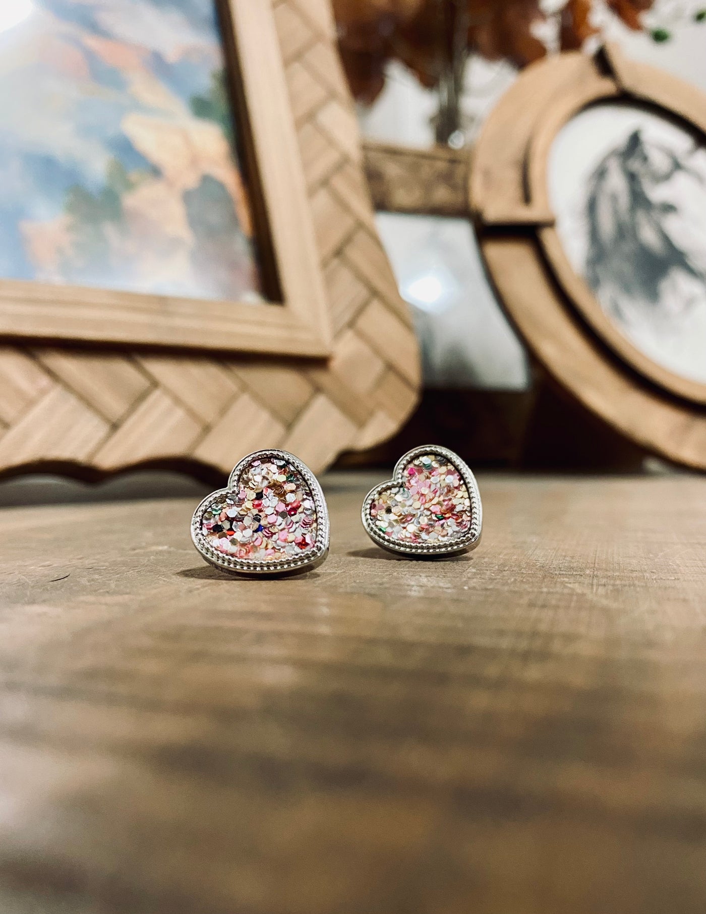 Heart Stud Earring