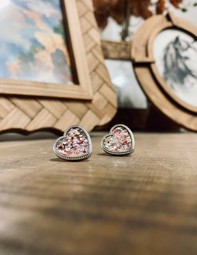 Heart Stud Earring