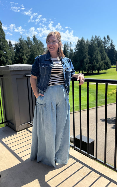 Kelly Crop  Denim Jacket