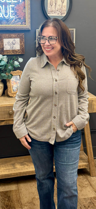 The Easy Does It Stripe Shirt
