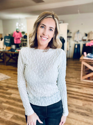 Colette Mesh Long Sleeve