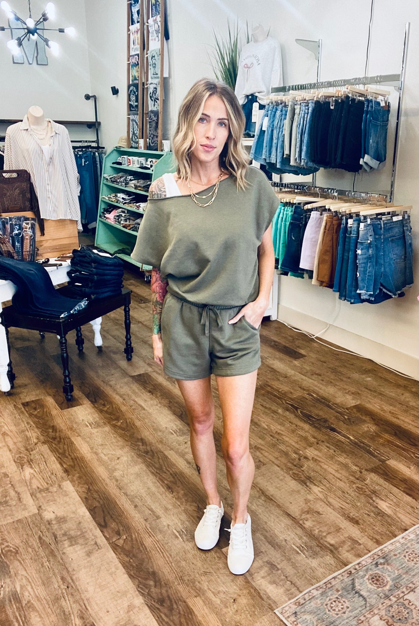Jackson Off Shoulder Pullover