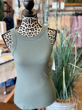 Hannah Ribbed Tank