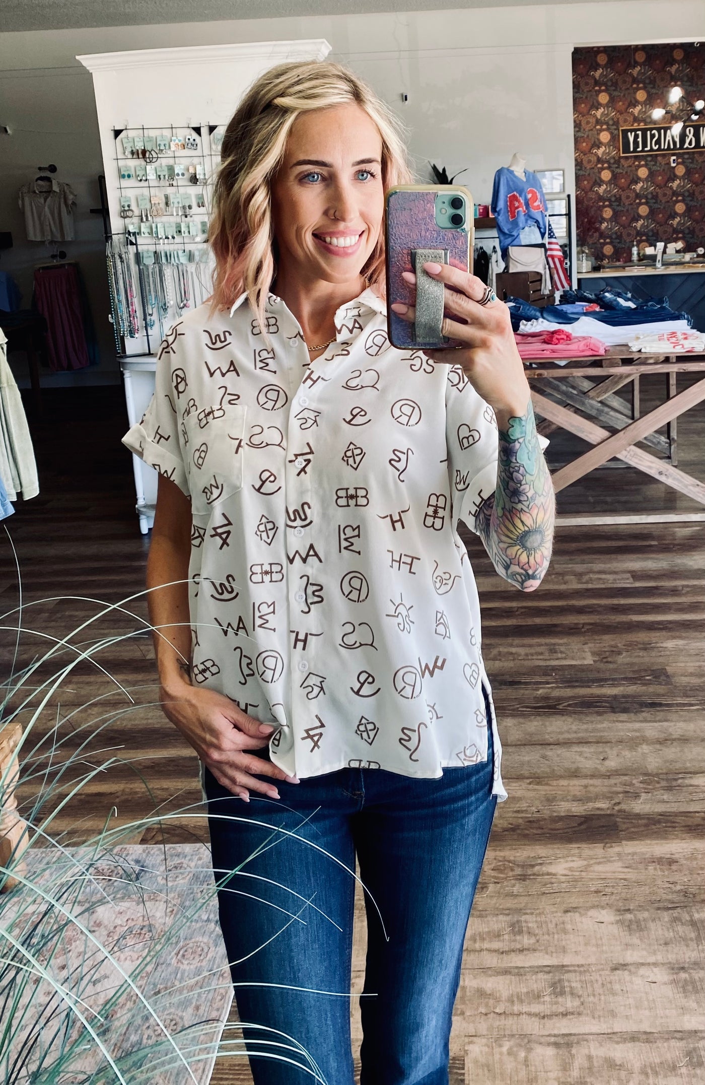 Branded Blouse