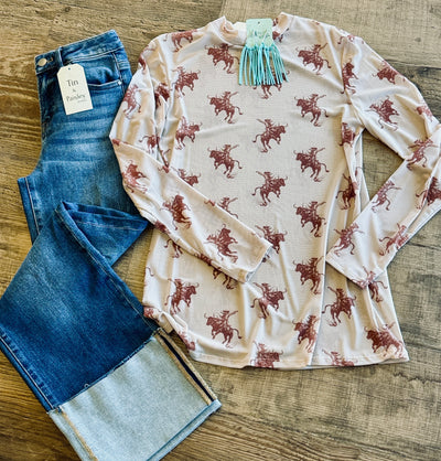 Ranch Raised Mesh Top