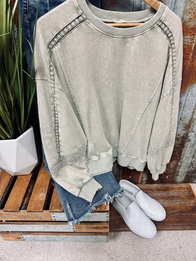 Dreamy Eyelet Pullover