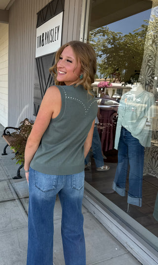 Presley Studded Vest