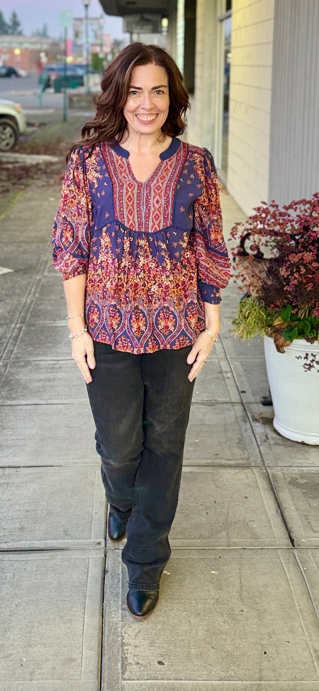 Millie 3/4 Sleeves Blouse