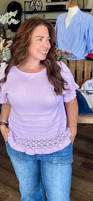 Calico Crochet Sweater