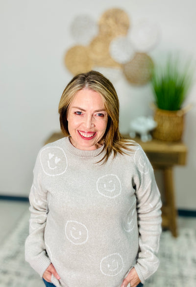 Because I Am Happy Sweater