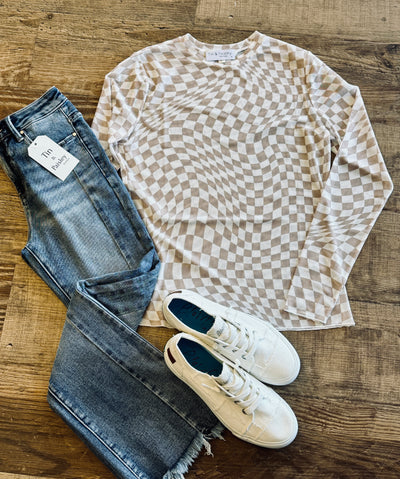 Check Mate Mesh Top