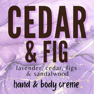 Cedar & Fig Hand & Body Cream