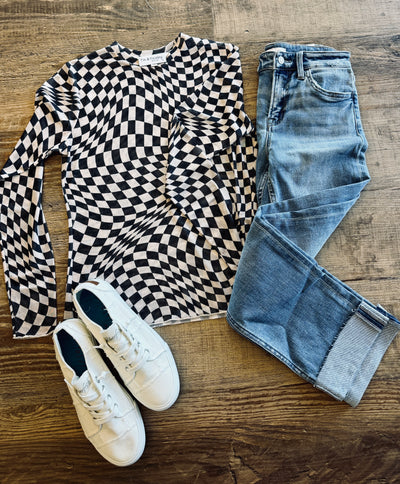Check Mate Mesh Top