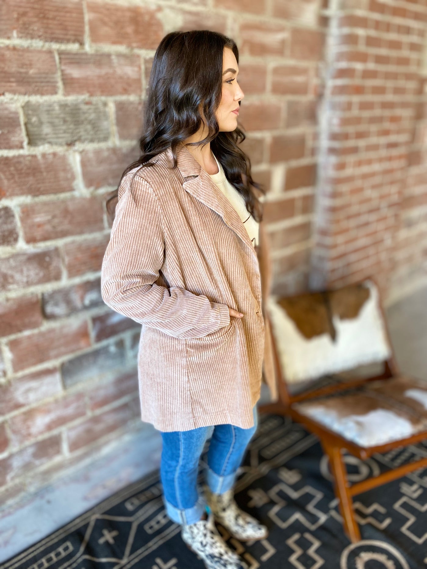 Corduroy Dreams Blazer