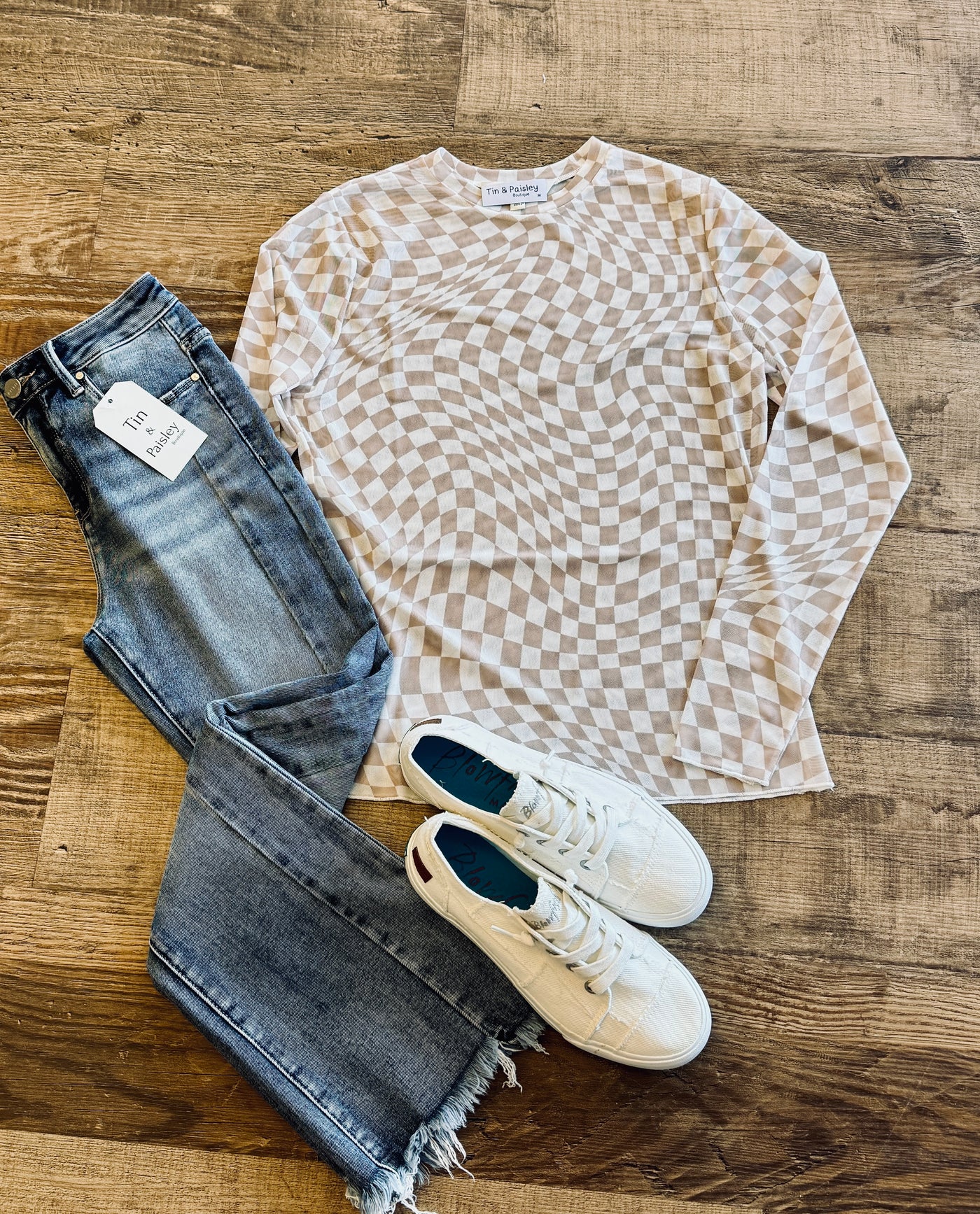 Check Mate Mesh Top