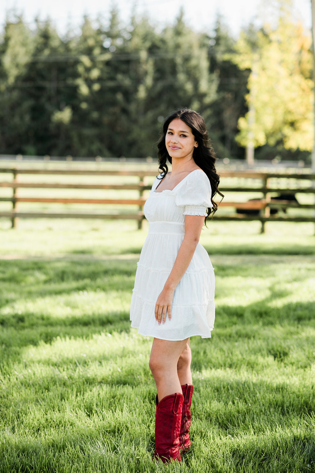 Avery White Dress